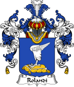 Italian Family Coat of Arms (v.25b) Rolandi