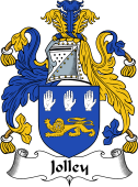 English Coat of Arms for Jolly or Jolley