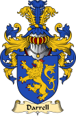 English Coat of Arms (v.23) for the family Darrell