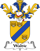 Coat of Arms from Scotland for Waldie