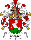 German Wappen Coat of Arms for Mezger