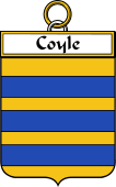 Irish Badge for Coyle or McCoyle