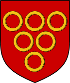 English Family Shield for Vipont