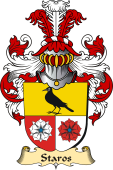 v.23 Coat of Family Arms from Germany for Staros