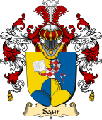 German Coat of Arms (v.25b) Saur
