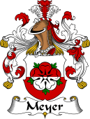 German Wappen Coat of Arms for Meyer