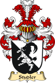v.23 Coat of Family Arms from Germany for Studler
