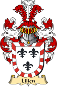 v.23 Coat of Family Arms from Germany for Lilien