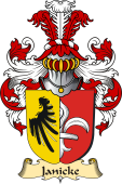 v.23 Coat of Family Arms from Germany for Janicke