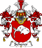 German Wappen Coat of Arms (v.25) Scherer