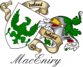 Sept (Clan) Coat of Arms from Ireland for MacEniry