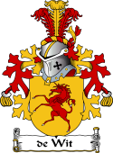 Dutch Coat of Arms for de Wit