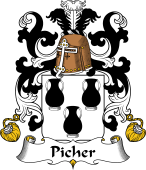 Coat of Arms from France for Picher