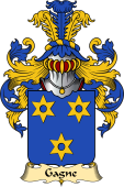 French Family Coat of Arms (v.23) for Gagne
