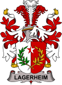 Swedish Coat of Arms for Lagerheim