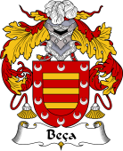 Portuguese Coat of Arms for Beça or Bessa