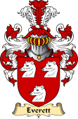 English Coat of Arms (v.23) for the family Everett