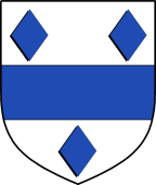 English Family Shield for Parry (Wales)