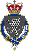 Families of Britain Coat of Arms Badge for: Ballard (England)