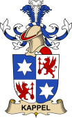 Republic of Austria Coat of Arms for Kappel (de Savenau)