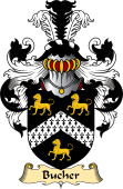 English Coat of Arms (v.23) for the family Bucher