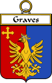 Irish Badge for Graves or Greaves