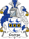 English Coat of Arms for the family George