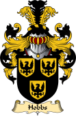 English Coat of Arms (v.23) for the family Hobbs