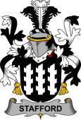 Irish Coat of Arms for Stafford