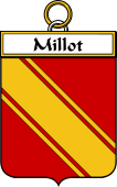 French Coat of Arms Badge for Millot