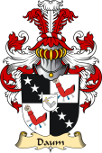 v.23 Coat of Family Arms from Germany for Daum