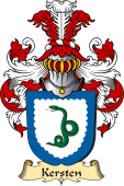 v.23 Coat of Family Arms from Germany for Kersten
