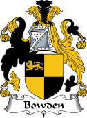 English Coat of Arms for Bowden
