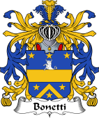 Italian Coat of Arms for Bonetti