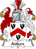 Scottish Coat of Arms for Aitken