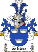 Dutch Coat of Arms for de Moes