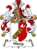 German Wappen Coat of Arms for Hitzig