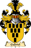 English Coat of Arms (v.23) for the family Gabriel