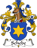 German Wappen Coat of Arms for Schebe