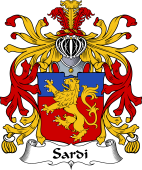 Italian Coat of Arms for Sardi