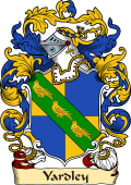 English or Welsh Family Coat of Arms (v.23) for Yardley (Warwickshire)