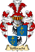 v.23 Coat of Family Arms from Germany for Vollbracht