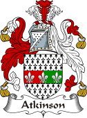 Irish Coat of Arms for Atkinson
