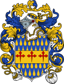 English or Welsh Coat of Arms for Darling (Ref Berry)