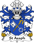Welsh Coat of Arms for St Asaph (Llanelwy, Diocese of)