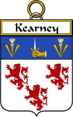 Irish Badge for Kearney or O'Kearney