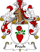 German Wappen Coat of Arms for Frech