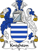 English Coat of Arms for the family Knighton