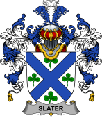 Irish Family Coat of Arms (v.25b) Slater or Slator
