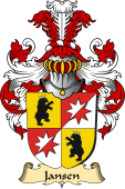 v.23 Coat of Family Arms from Germany for Jansen